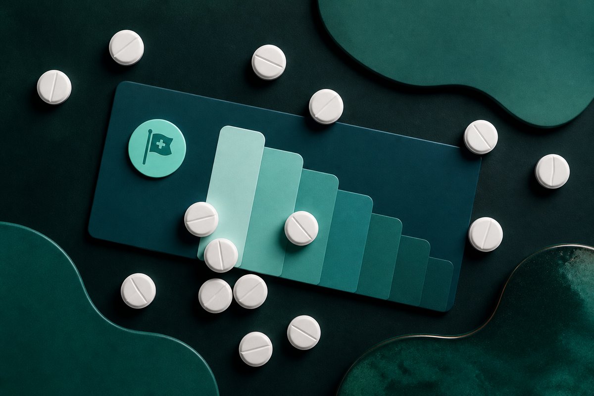Deltasone 10 mg tablets on a short taper stair sketch